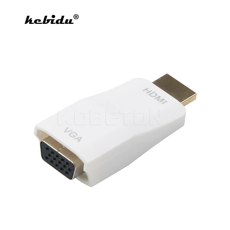 Адаптер kebidu HDMI совместимый с VGA поддержка 1080P HDTV адаптер для ноутбука планшета ПК