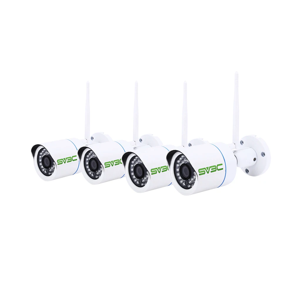 SV3C 720 p 4 канала 1MP WiFi сеть NVR видео Регистраторы Встроенный выделенной