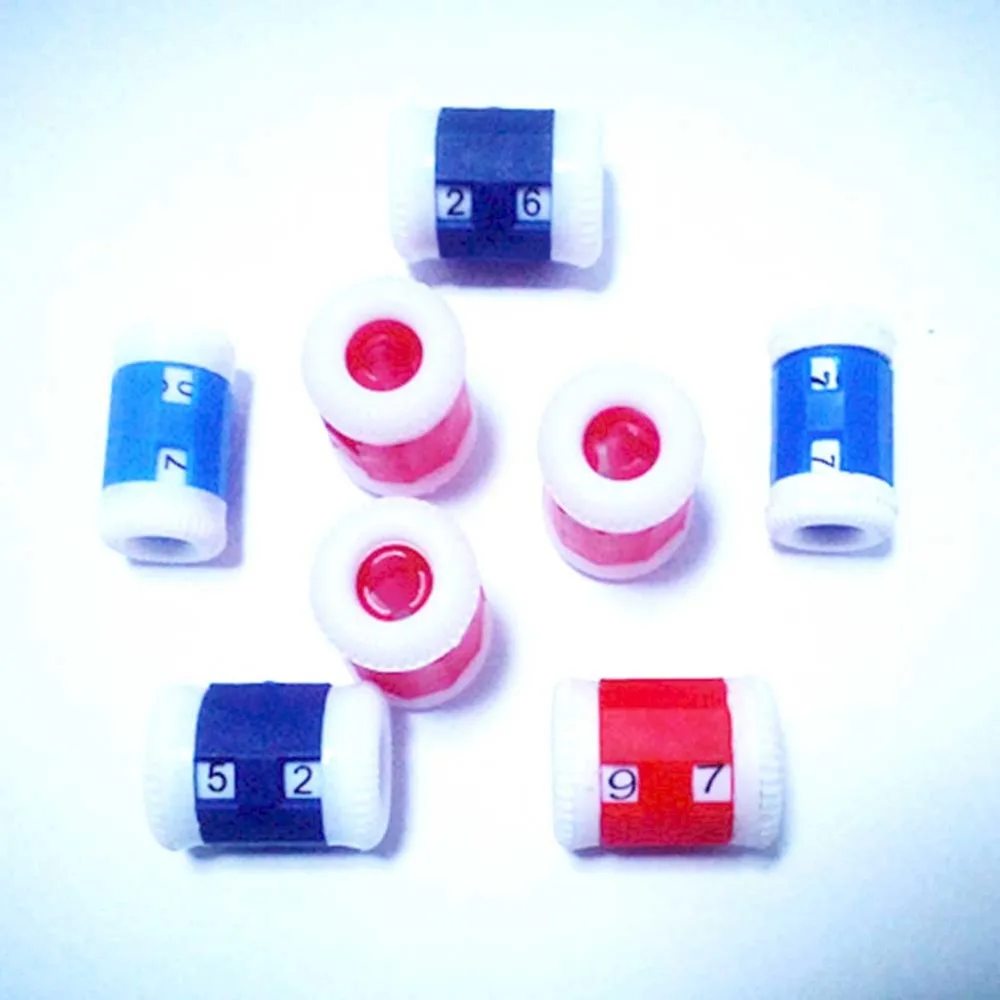 Оптовая продажа 50 шт./лот розничная счетчик стежков-маркер и строк два в одном