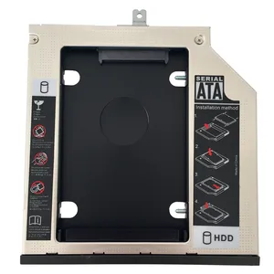 new 9 5mm sata 2nd hdd ssd hard drive caddy replacement for lenovo thinkpad t440p t540p w540 with bezel hard drive caddy free global shipping