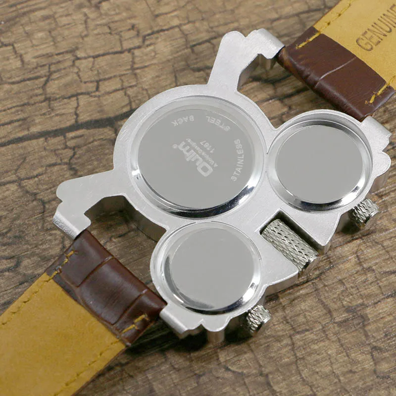 Роскошные мужские часы от топ бренда s военные с 3 временными зонами