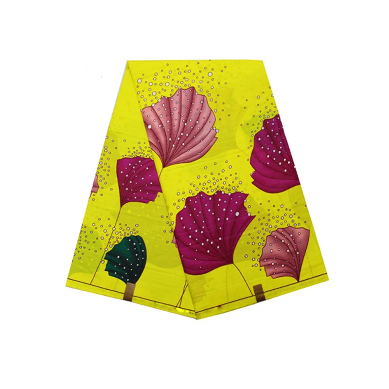 Африканская ткань настоящий 100% хлопок мягкий воск роскошный лондон высокое