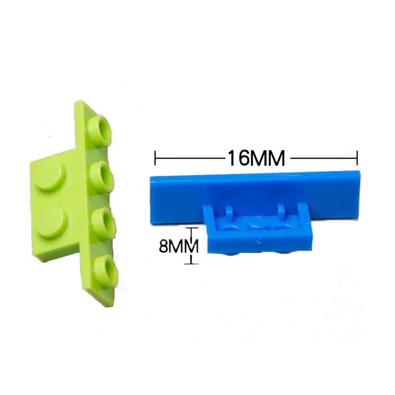 50 шт./лот Technic кронштейн 1*2 1*4 Тип 2 DIY enlighten блок кирпича части совместимы с 2436B