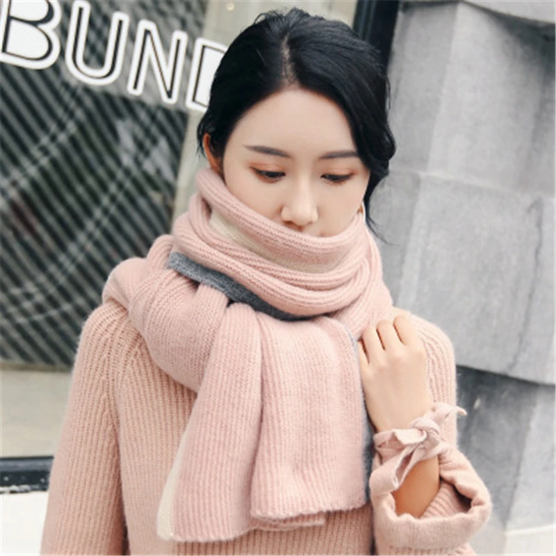 2017 зимний шарф Новинки для женщин Брендовая Дизайнерская обувь шали Для Шарфы и