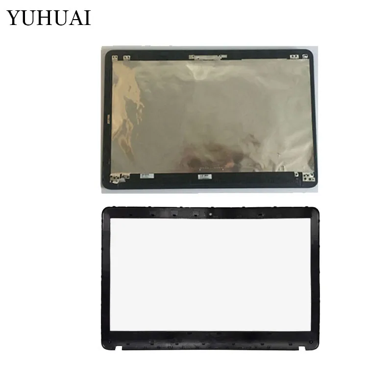 Black cover and B Для sony Vaio SVF152C29U SVF152C29W SVF152C29X SVF152A29L SVF152C29L Топ чехол для ЖК-панели/ЖК-рамка Крышка без касания/петли крышка - Цвет: Black cover and B