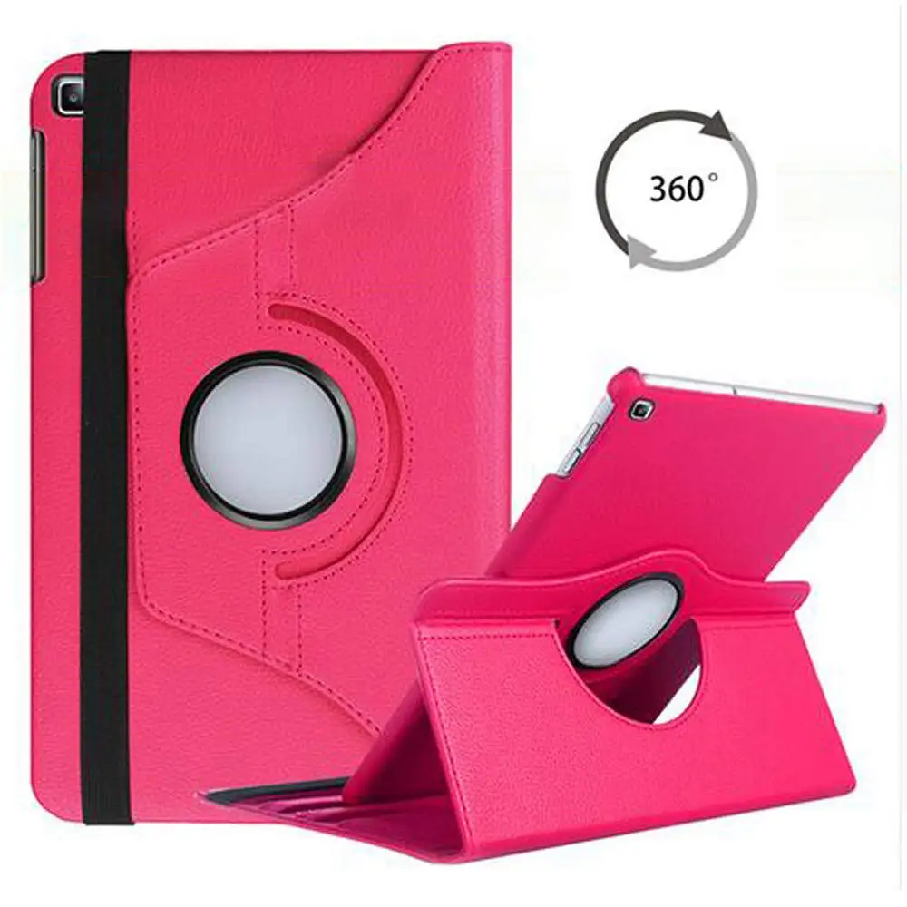 

Funda For Samsung Galaxy Tab A 10.1 2019 SM-T510 SM-T515 T510 Wifi T515 LTE Cover Capa 360 Rotating Folio Stand Pu Leather Cases