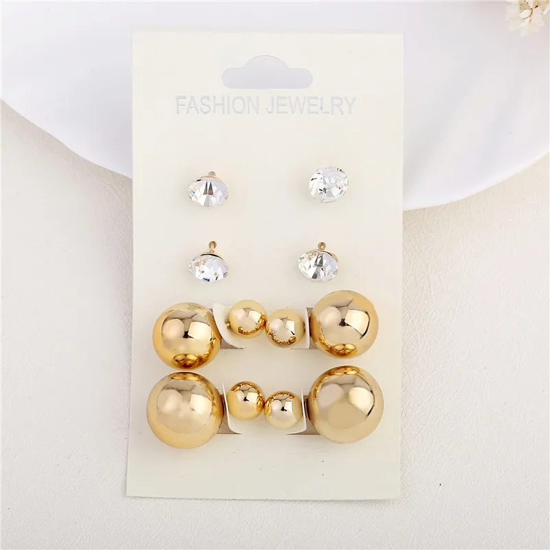 4 шт./комплект женские серьги с кристаллами|earrings huggie|beads polymerbead jade |