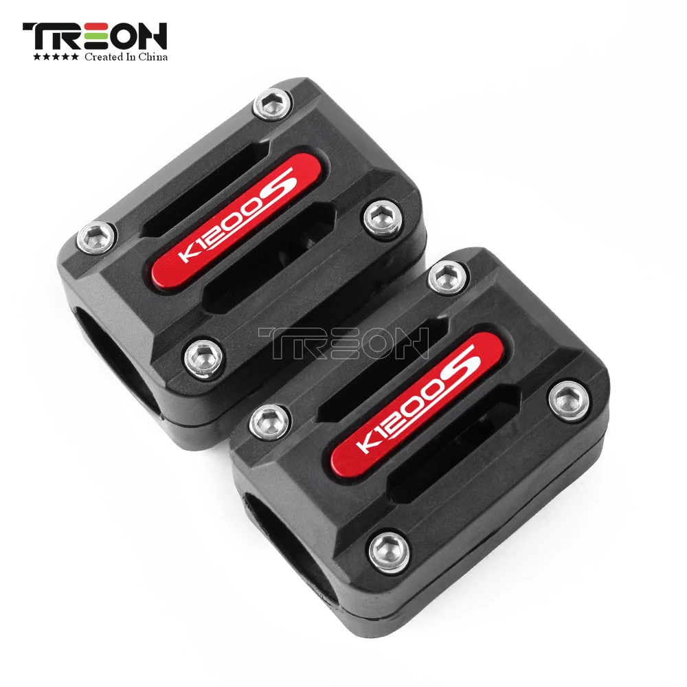 1 Pair For BMW K1200S All Years Motorcycle Engine Crash Bar Protection Bumper Decorative Guard Block | Автомобили и мотоциклы
