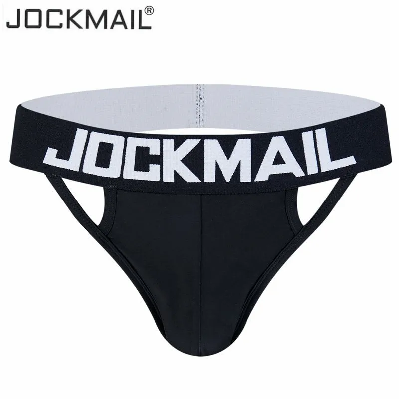 Стринги JOCKMAIL мужские из вискозы пикантное нижнее белье джоки G-стринги трусы для