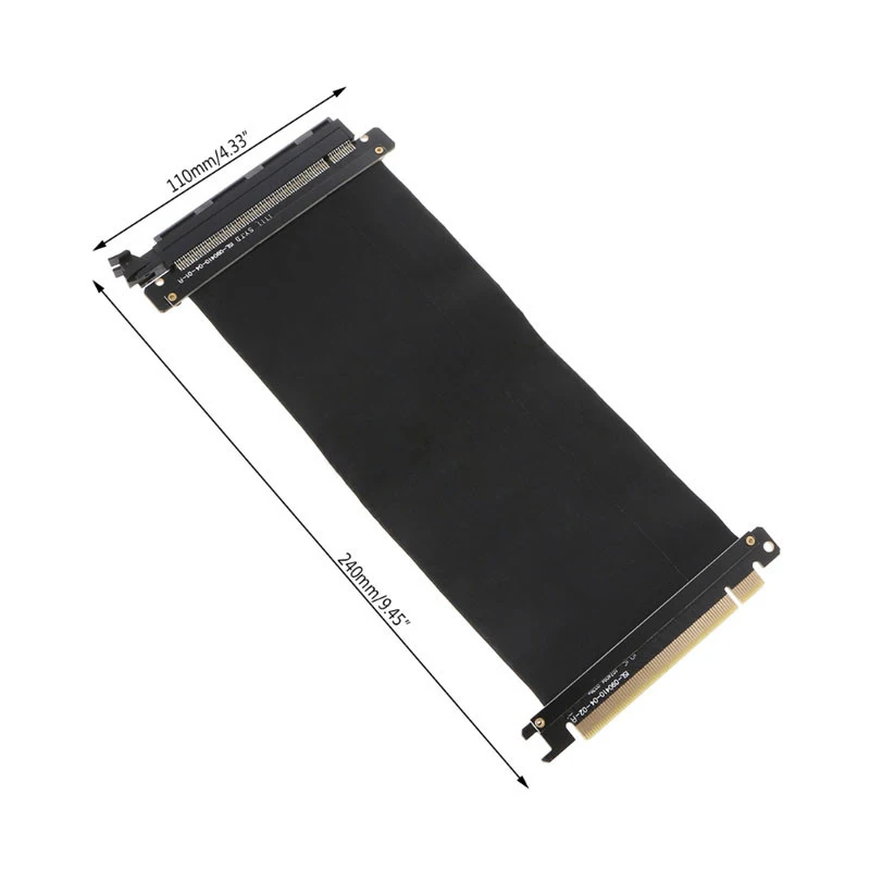 PCI Express 3 0 высокоскоростной PCI-E 16X гибкий Удлинительный кабель адаптер переходная