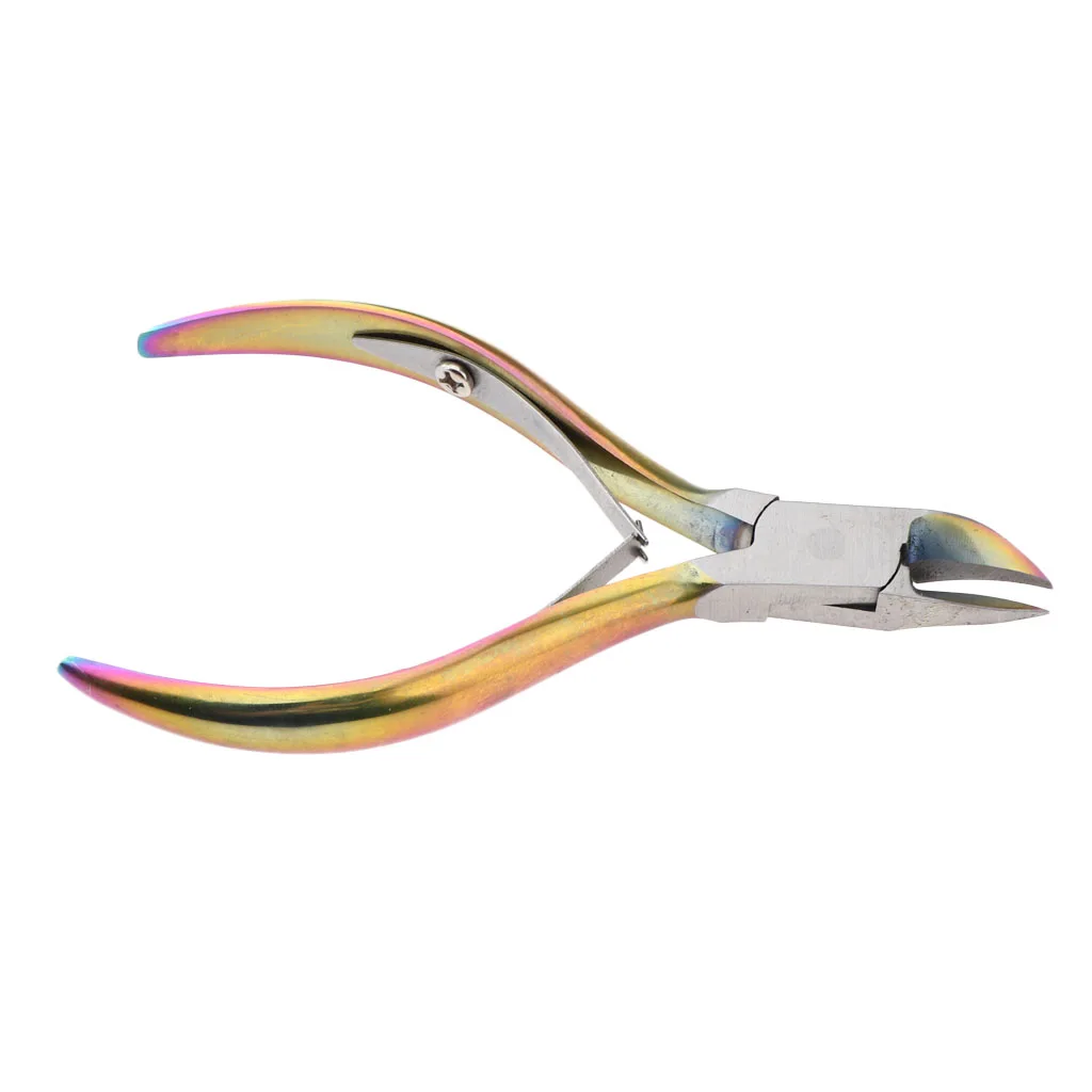 Профессиональная Кусачка для кутикулы клипер ногтей Ножницы-триммер резак