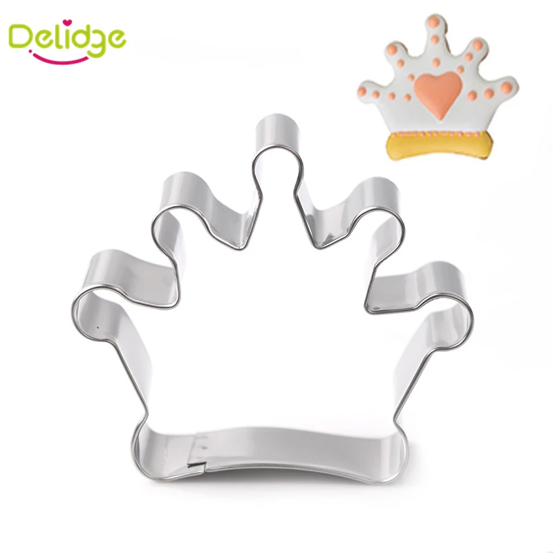 1 шт. нержавеющая сталь Королевская корона резак для печенья DIY Fondan глазурь штамп