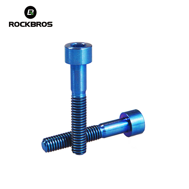 Винты ROCKBROS M6 X 35 мм из титанового сплава аксессуары для горных и шоссейных