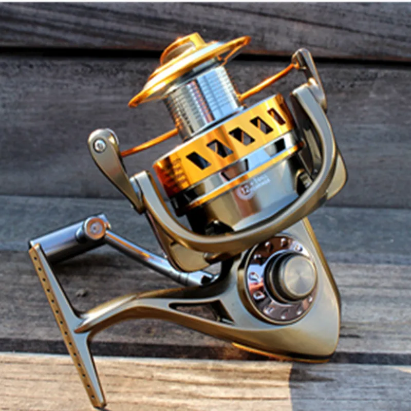 9000-8000 full metal spool Jigging trolling long shot casting for carp and salt water surf spinning fishing reel | Спорт и