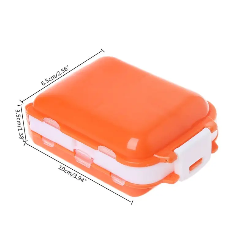 Hot Small Fishing Tool Box Tackle Lure Bait Spoon Hooks Case Accessories Storage W20 | Спорт и развлечения
