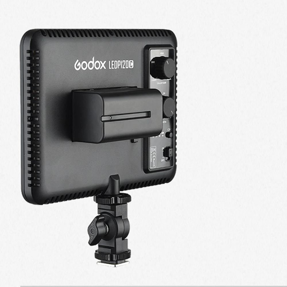 Godox ультра тонкий LEDP120C 3300K ~ 5600K Регулируемая яркость студийный видео