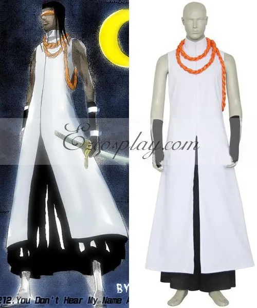 

Косплей-костюм отбеливатель Tousen Kaname Arrancar E001