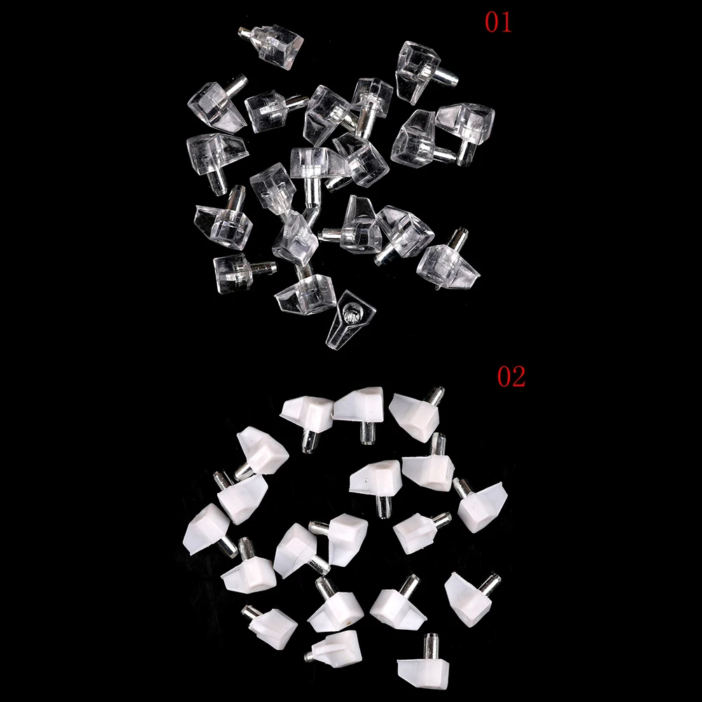 20pcs16x10x15mm поддержка полки прищепки книжный шкаф прочные DIY кухонные держатель для