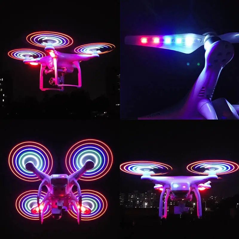 DJI Phantom 3 Профессиональные se проблесковые светодиодные фонари пропеллеры для phantom
