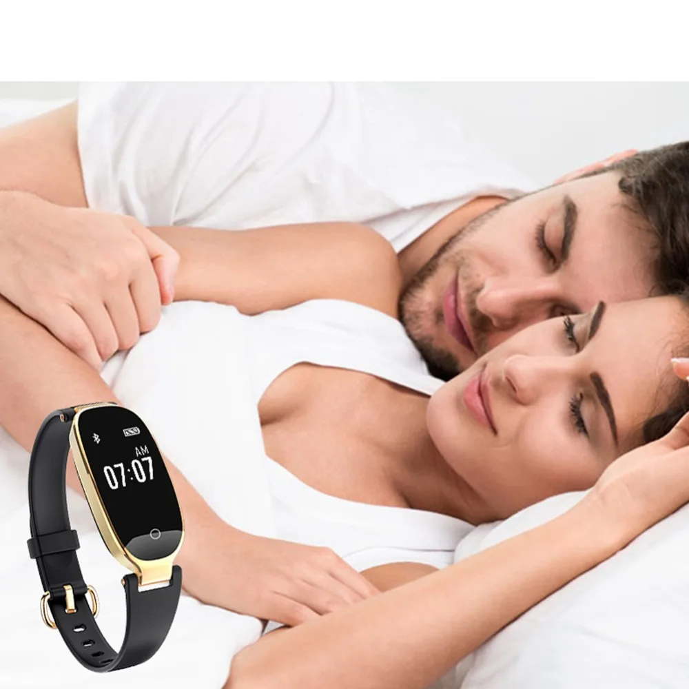 PLYSIN Fitness Tracker Women Sport Smart Watch Band Bracelet Heart Rate Monitor Swimming Waterproof | Электроника