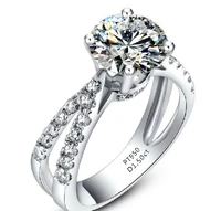 great fabulous 1 5ct cc moissanite solid 18k white gold women anniversary ring quality guarantee all life free reresh