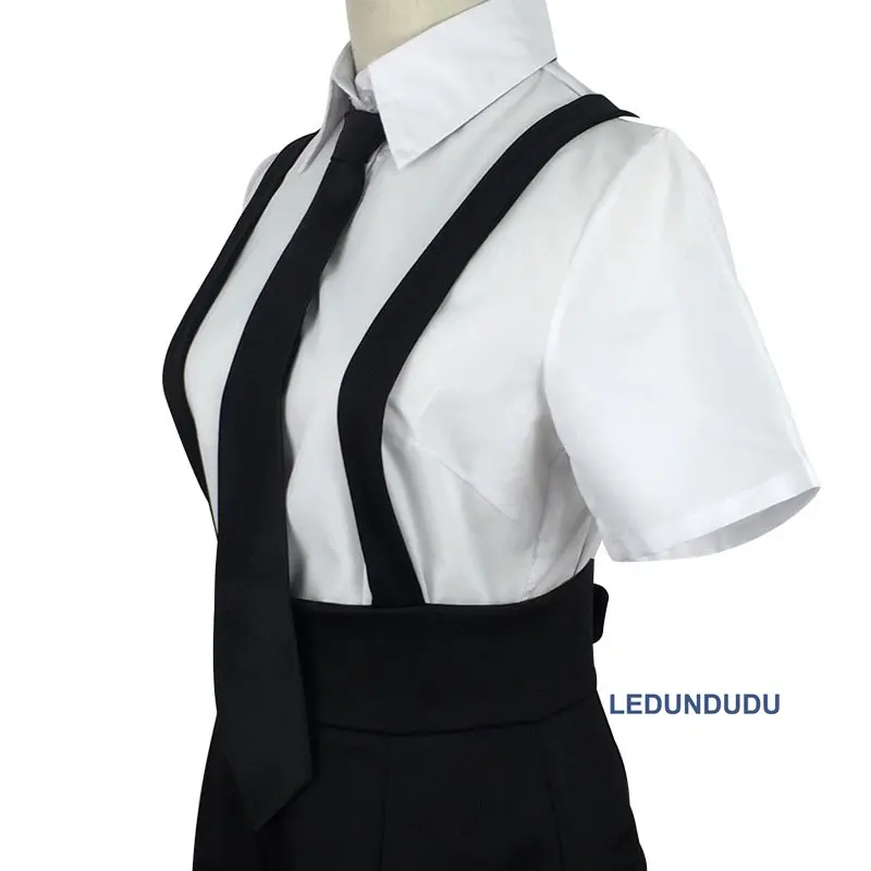 Houseki No Kuni Cosplay Phosphophyllite Shirts Uniform - Land of the Lustrous Bort Diamond Summer Rompers Cosplay Costumes for Anime Fans image 2
