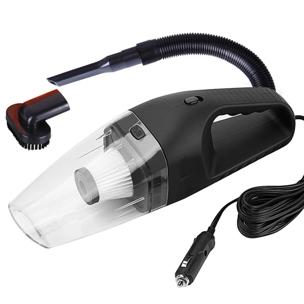 Пылесос автомобильный портативный для сухой и влажной уборки 120 Вт 12 В|car vacuum cleaner