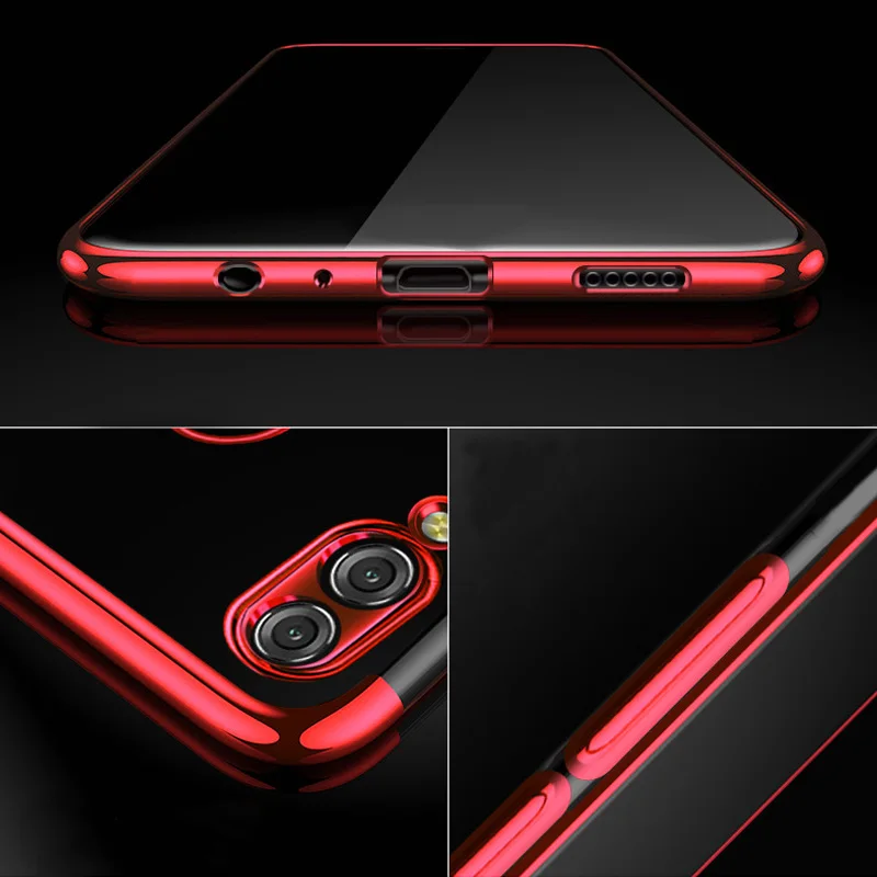 Мягкий ТПУ силиконовый чехол для Huawei Mate20 Lite 20X P20 P30 Pro P10 Plus на Honor 7A 7C 8X 8C 8A Play Nova4 |