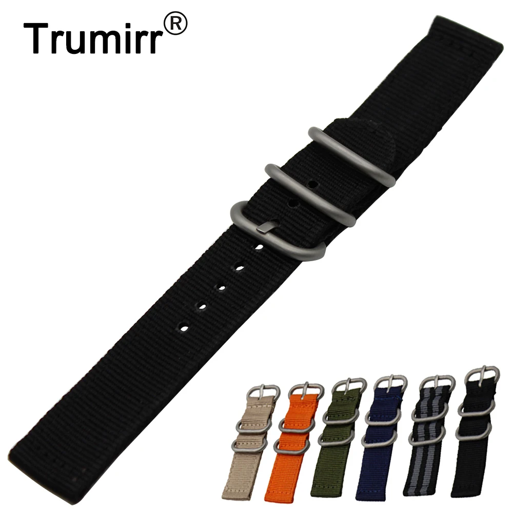 18mm Nylon Watch Band for Asus Zenwatch 2 Women WI502Q Zulu Fabric Strap Wrist Belt Bracelet Black Gray Brown Blue Green Orange | Наручные