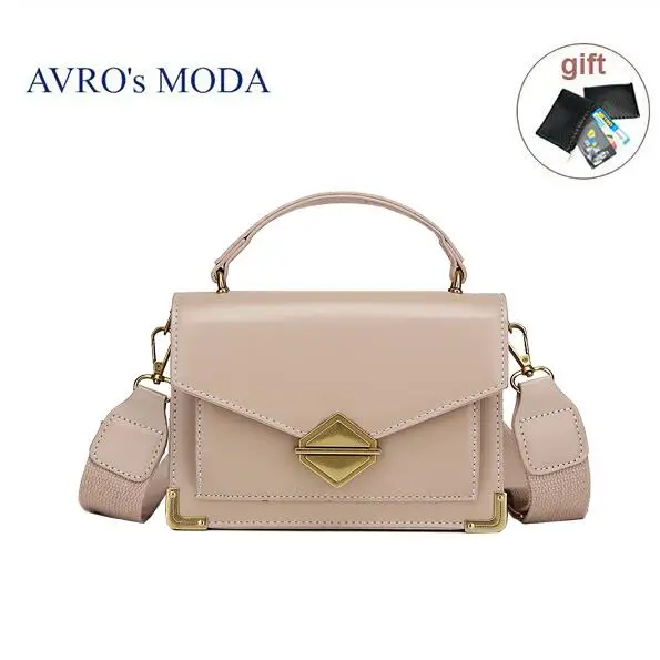 light pink bags AVRO's MODA сумка женская искусственная кожа сумки женские через плечо маленькие сумки дизайнерские маленькая сумочка женская - Цвет: light pink bags