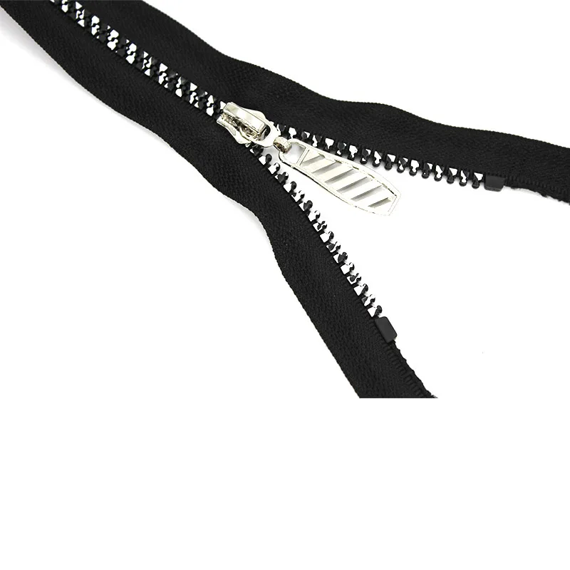 2pcs 5#-80cm Plastic Zipper Open End Silder Black Ribbon Zinc Alloy Home Textile Zippers Zip Long Crafts In Stock | Дом и сад