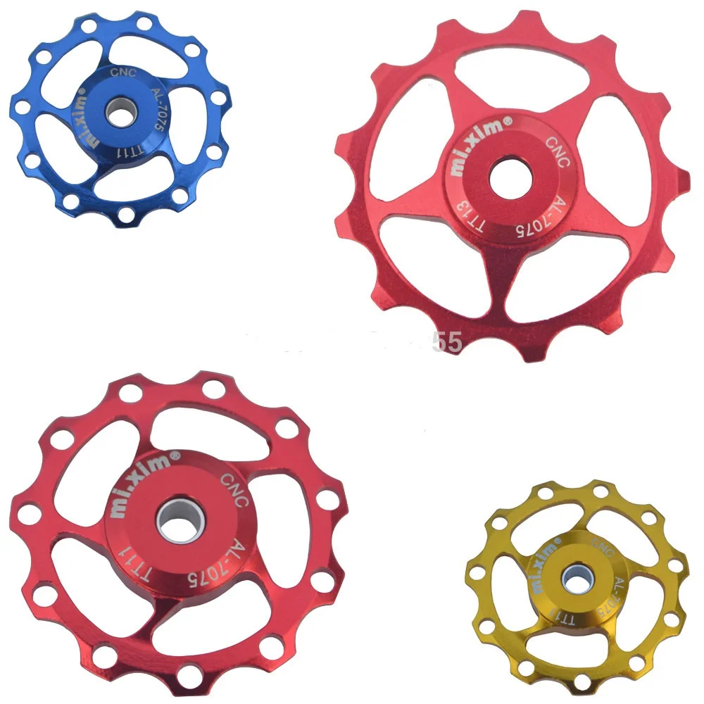 Велосипедный ролик переключателя передач Jockey Wheel 11T 13T CNC для SHIMANO & SRAM Fit 7/8/9/10/11