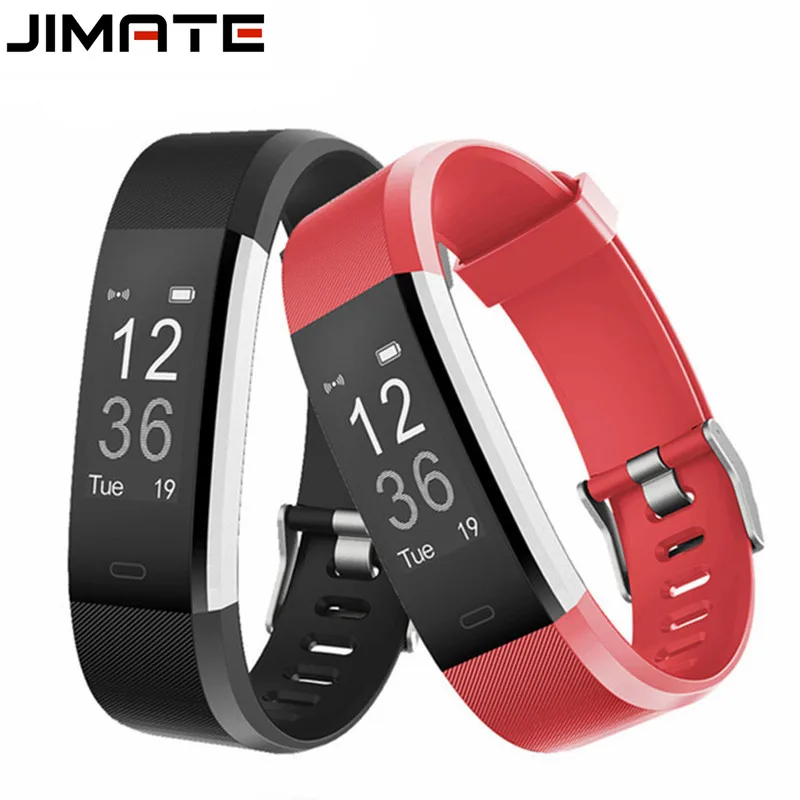 Умный Браслет Jimate ID115 Plus с пульсометром и GPS спортивный водонепроницаемый смарт