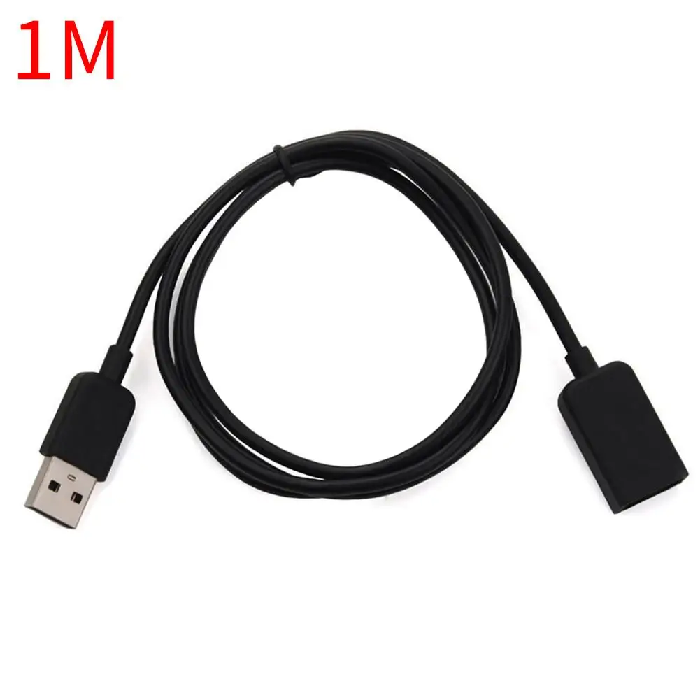 Черный 2-Pack 1 м USB Кабель зарядного устройства для быстрой зарядки кабель передачи данных для Polar M200 TomTom NIKE+ Nike Fuelband Смарт-часы - Цвет: Черный
