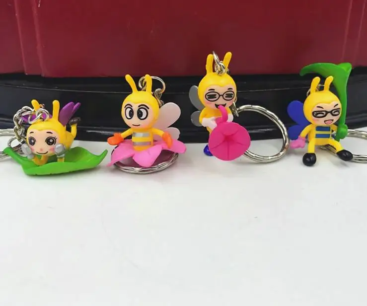 Honey Bee брелок милый honey Bee кукольный брелок милый honey Bee Рисунок брелок микс 24 шт./лот