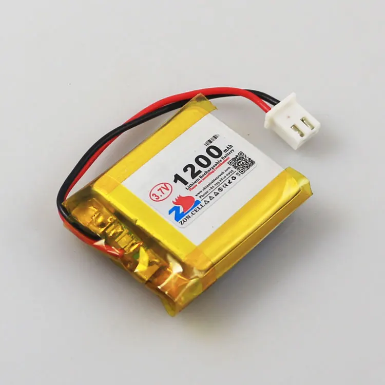 В 3,7В 603035*2 говорящая точка чтения машины 1200mAh литиево-полимерная батарея 903035 903033 Перезаряжаемая Li-ion-аккумуляторная ячейка.