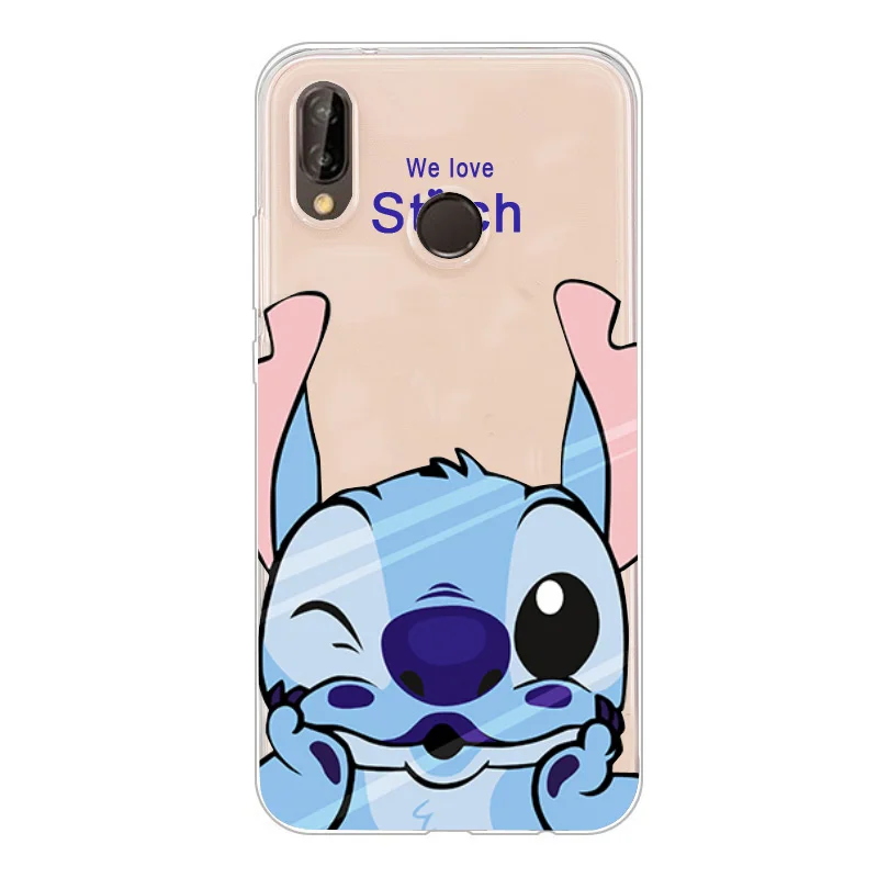 Мягкий чехол для Huawei P20 Lite чехлы телефонов Чехол huawei Honor 9 Mate 10 облегченный задний