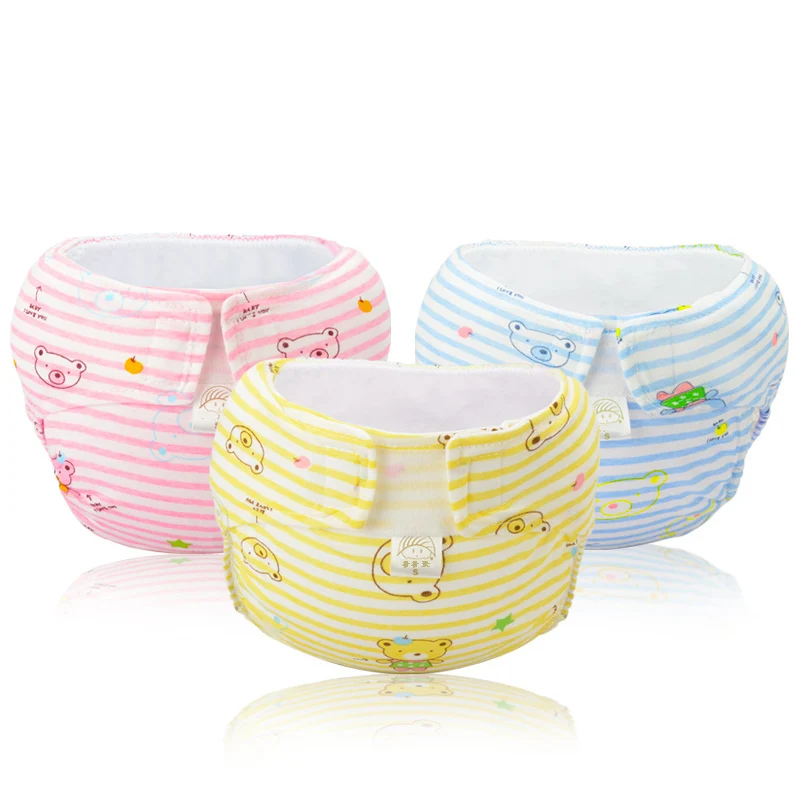 Тканевый чехол для подгузников младенцев Моющиеся Многоразовые подгузники