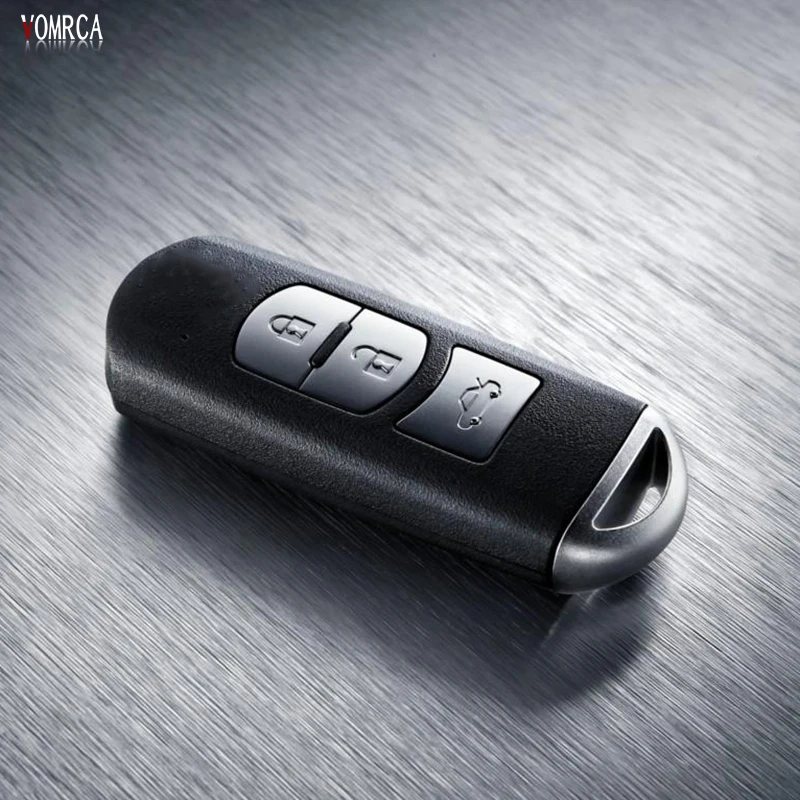 Модный мужской чехол для автомобильного ключа Mazda кожаный 3 Alexa 6 Atenza кнопки умный