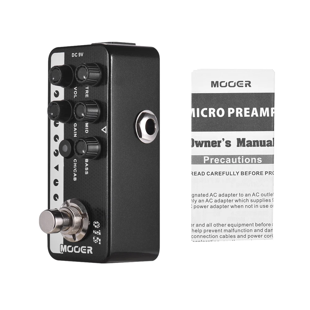 Mooer 015 коричневый процессор эффектов реверберации с задержкой звука цифровой