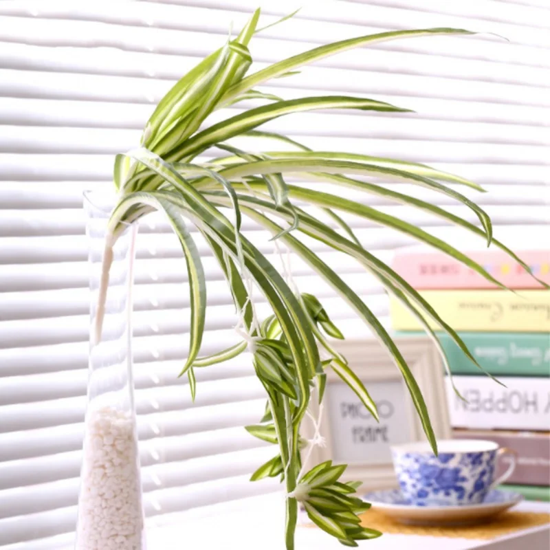 1 шт. Chlorophytum Comosum искусственная зелень домашний декор для отеля искусственный паук растение