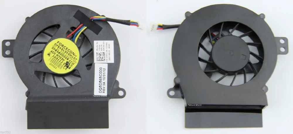 Новый вентилятор охлаждения процессора ноутбука Dell Vostro A860 A840 1410 Fan P/N DFS451305M10T PP38L