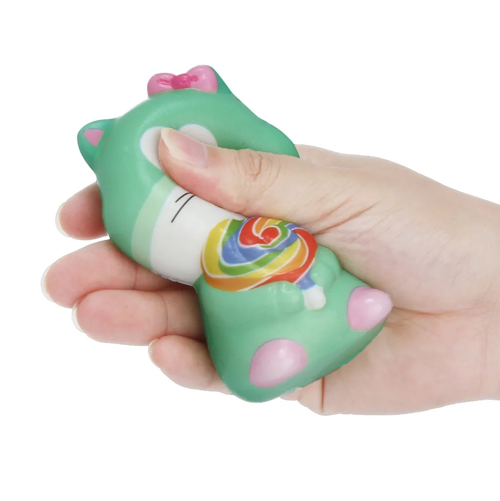 

Animals Adroable Cat Slow Rising Toy Fruit Scented Soft Squeeze Stress Relief Toys Squshies Antistress