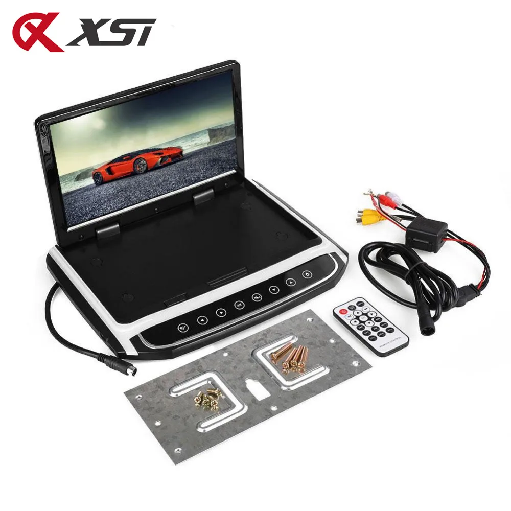 XST 15 6 дюймовый автомобильный монитор для крепления на крышу откидной TFT ЖК плеер с