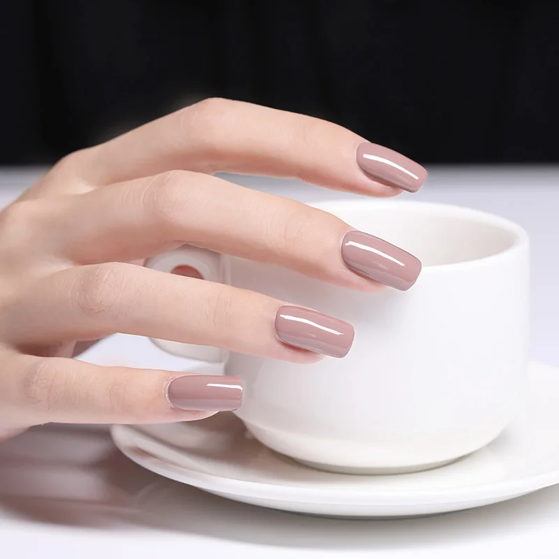 Лак для ногтей NEE JOLIE, кофейный, серый, красный, серия Nail Varnich, чистый цвет, лак для ногтей, лак, украшение, 3,5 мл