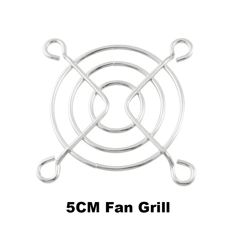 Металлический вентилятор для ПК фильтр вентилятора гриля 120 мм 140 90 80 12 см RGB 4 6 5 чехол компьютера крышка