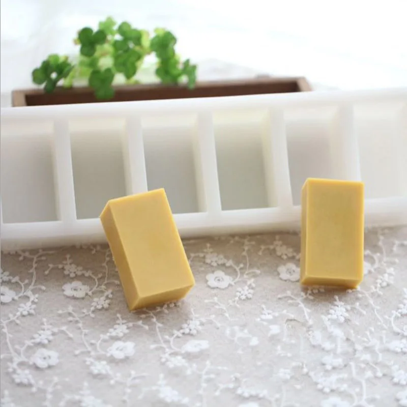 Овальные силиконовые формы для мыла DIY ручной работы глиняные формы квадратной формы для мыла