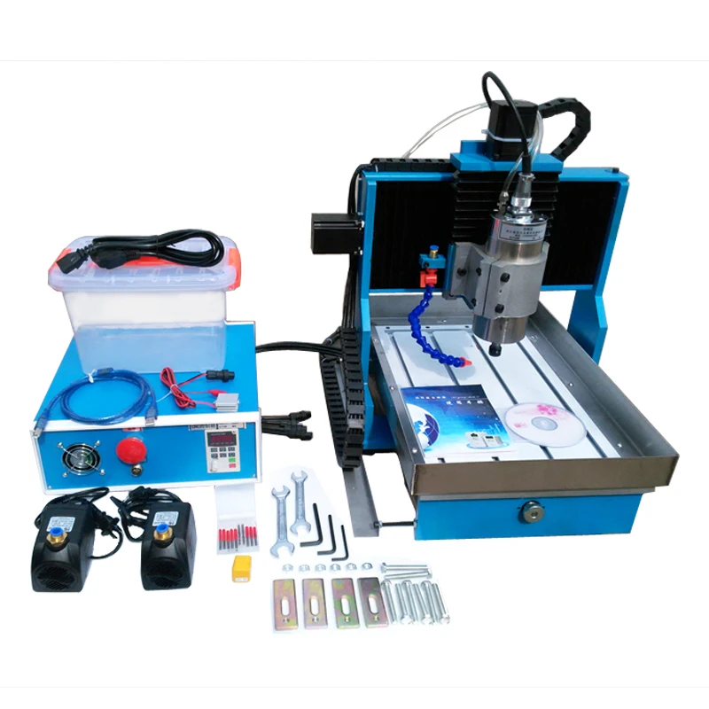 LY CNC 3040L-2.2KW Linear Guide Rail water tank 3 axis router Engraving Drilling machine | Инструменты