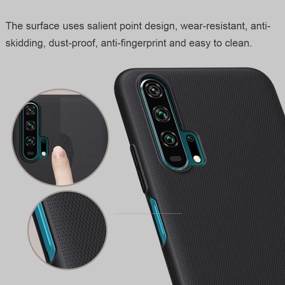 Для Huawei Honor 20s глобальная версия чехол Nillkin суперматовый чехол-накладка на заднюю