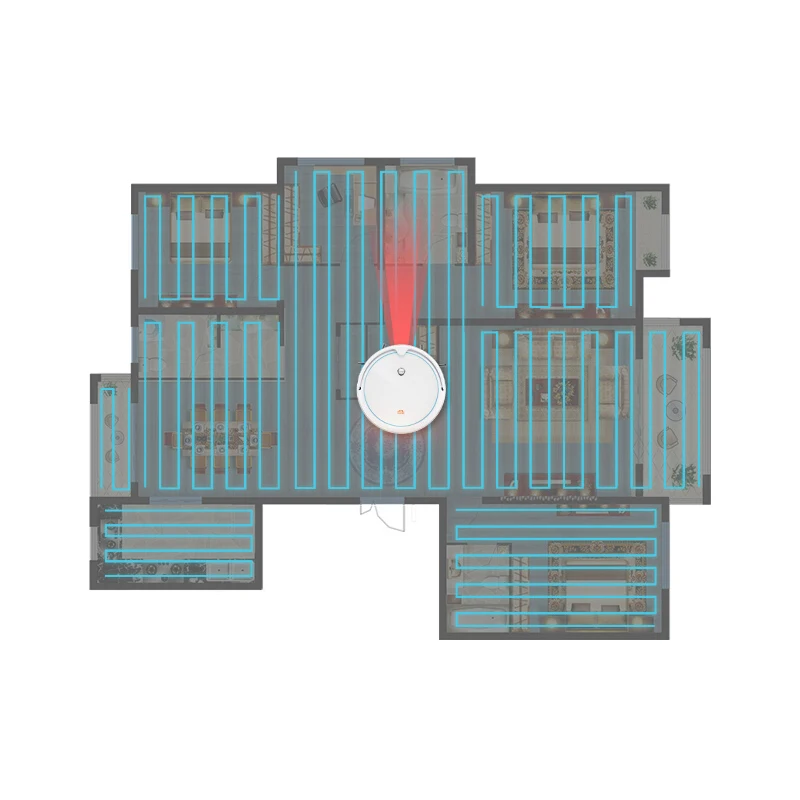 Робот пылесос для домашней беспроводной Автоматическая Уборка Пыли